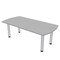 Skutchi Designs 33.5 in W, 69.5 in L, 29 in H, Engineered Wood Top, Grey HAR-AREC-34X70-PT-01 - alternate 1